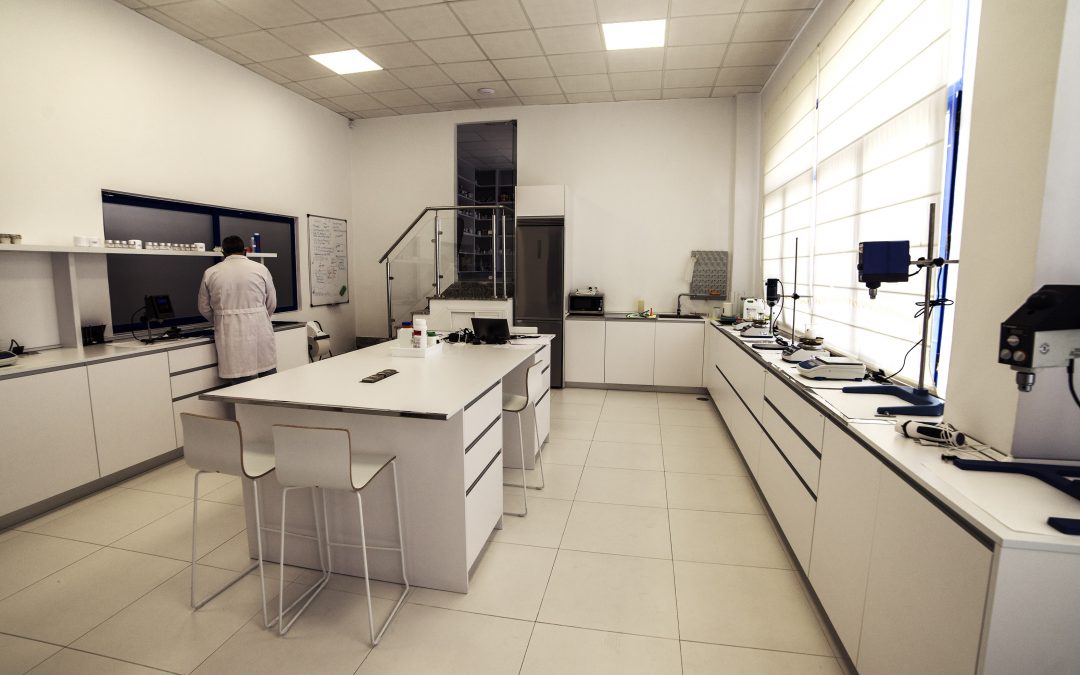 Nuevo laboratorio de investigación y desarrollo.